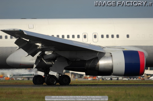 2007-08-24 Malpensa 594 N178DN Boeing 767 Delta Airlines